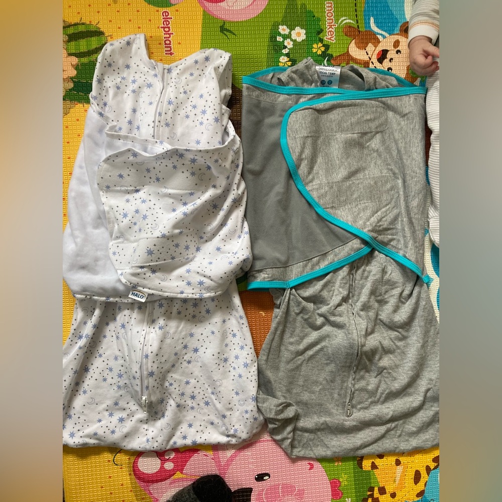 New Halo sleep sack swaddles